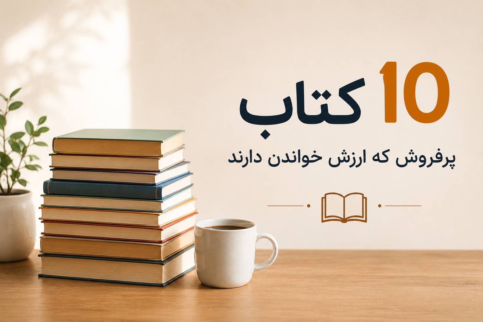 10 کتاب پر فروش که ارزش خواندن دارند