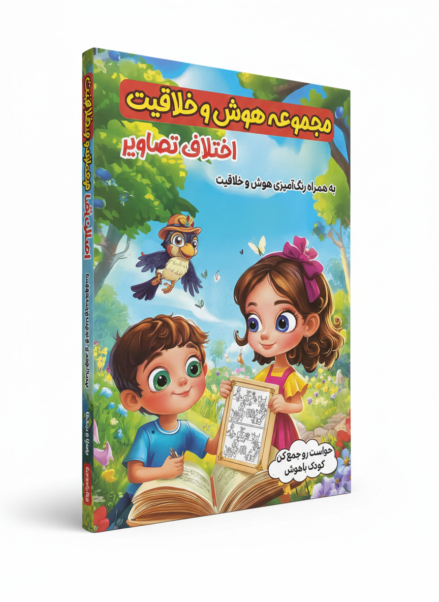 کتاب مجموعه هوش و خلاقیت اختلاف تصاویر نشر الینا