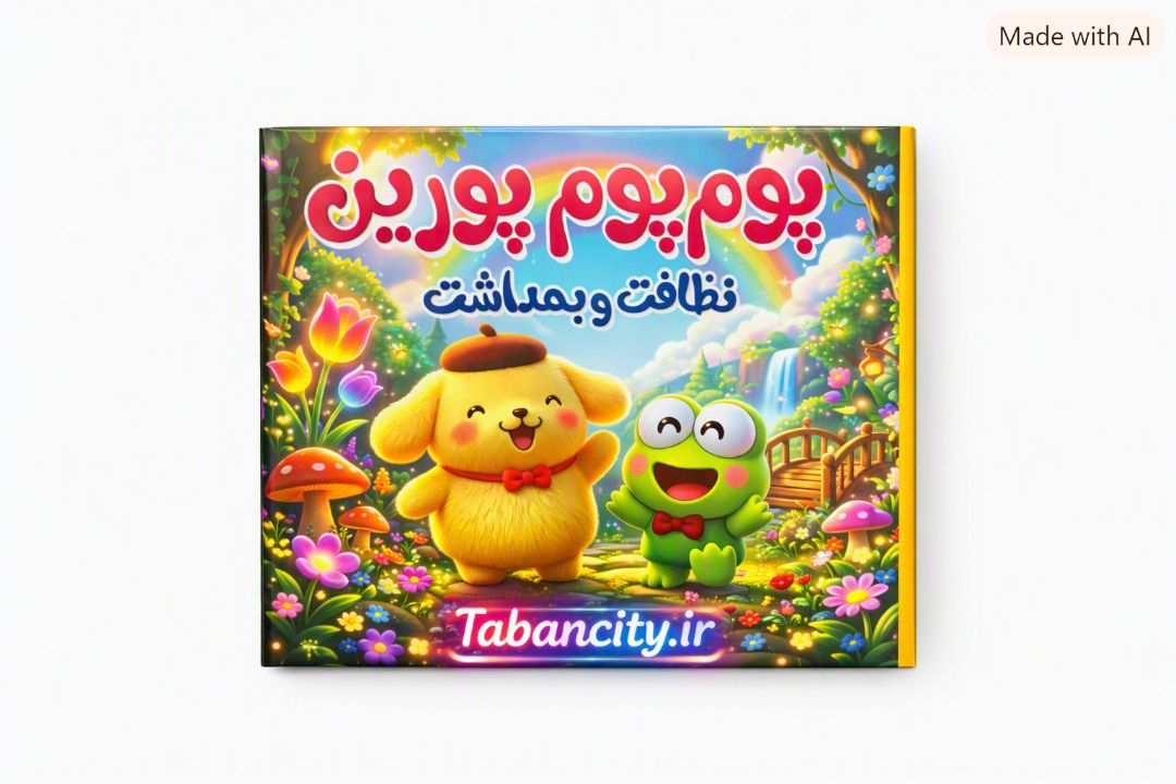 کتاب پازلی پوم پوم پورین نظافت و بهداشت با تخفیف ویژه 3 روزه