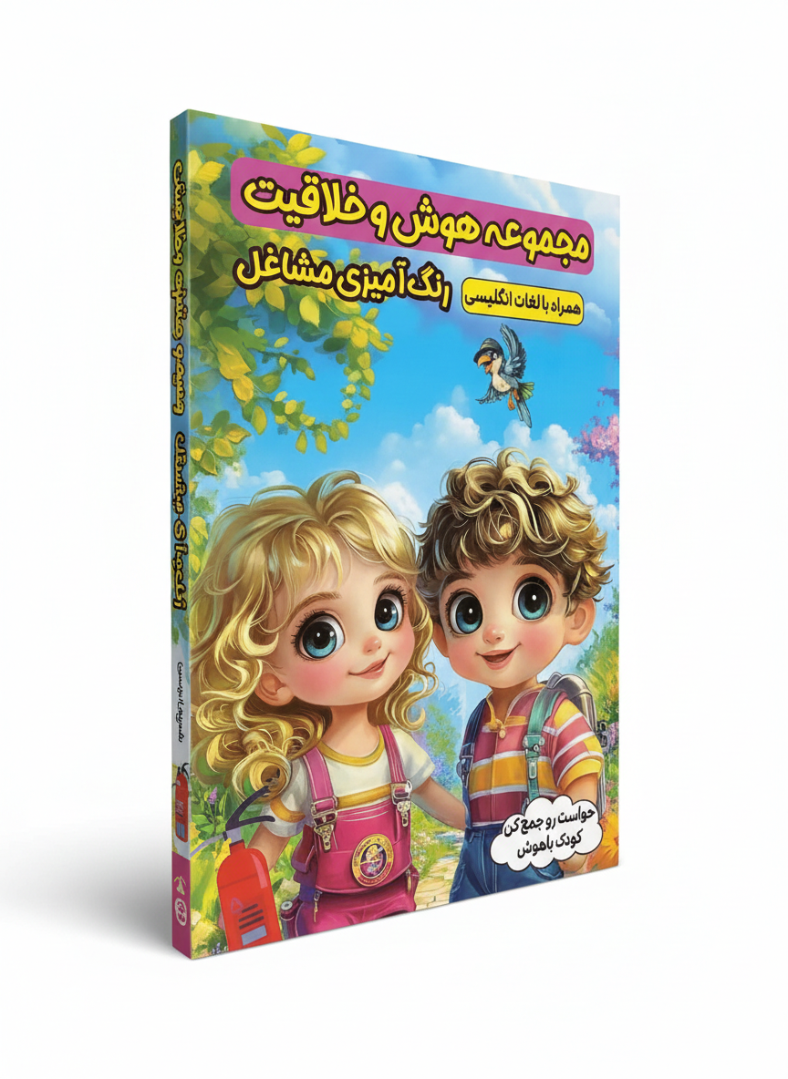 کتاب مجموعه هوش و خلاقیت رنگ آمیزی مشاغل نشر الینا